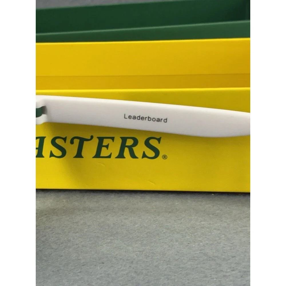 Goodr x Masters Leaderboard Green Polarized Sunglasses Box & Pouch